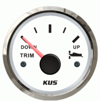 Trim Gauge - Model - CPIR - 0~190Ω - SS 316 - White - KY09103 - Kusauto
